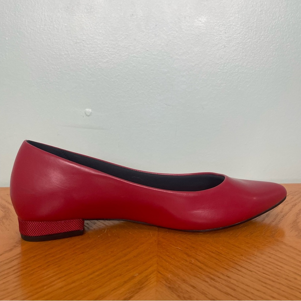 Antonia Saint New York Red Jane Autumn Flat Comfort Leather Size 9.5 - Picture 5 of 9